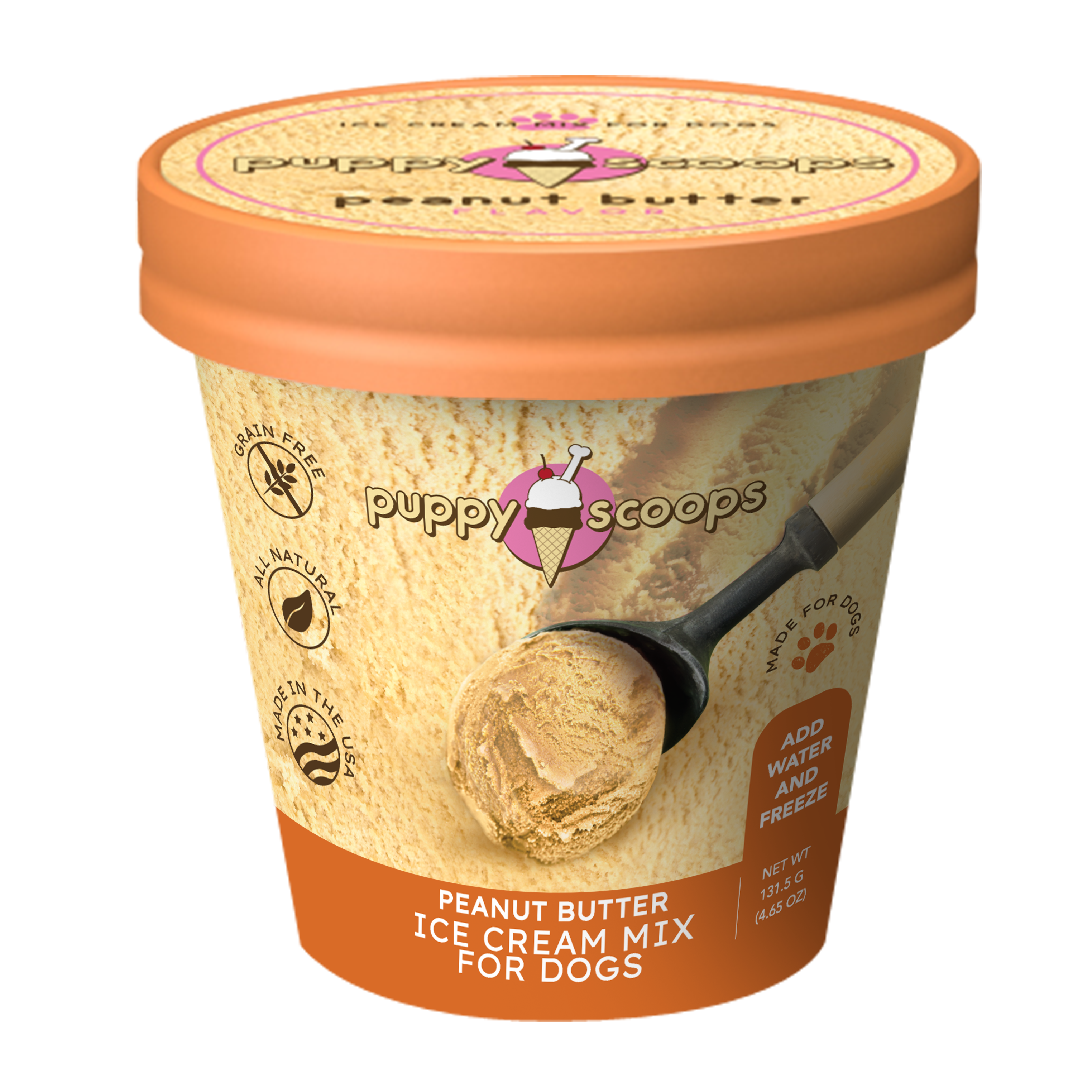 Puppy Cake LLC - Puppy Scoops Ice Cream Mix for Dogs: Maple Bacon / 4.65 oz